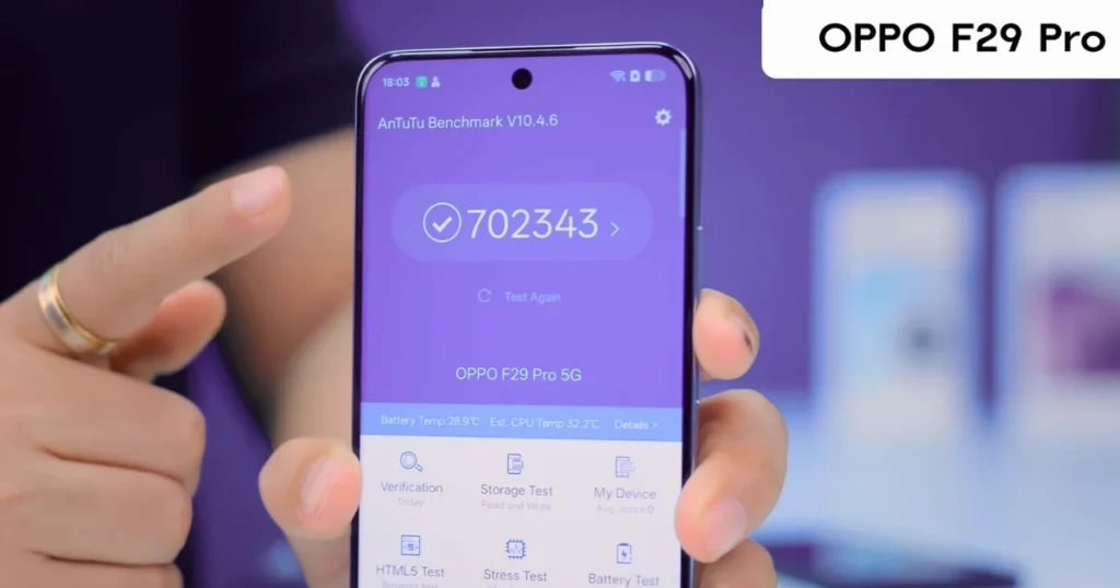 Oppo F29 Pro 5G BGMI Gaming Test Review Killer FPS, Low Heat & Epic Battery