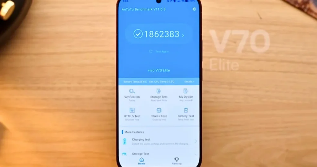 Vivo V70 Elite BGMI Gaming Test: 120FPS Stability & Real Benchmarks