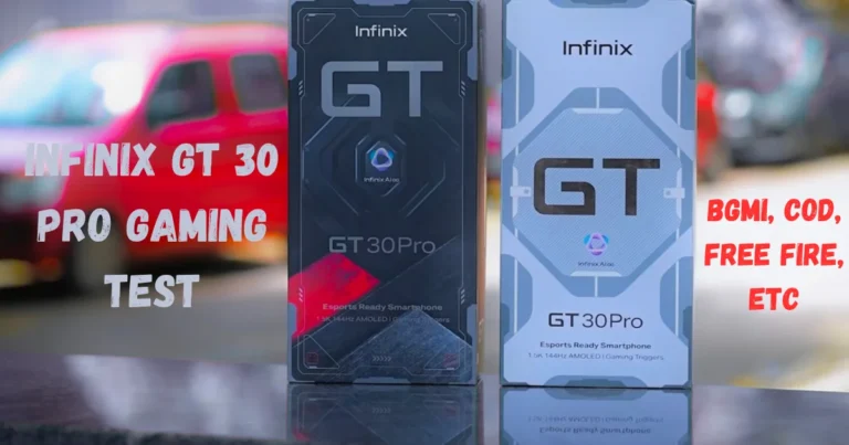 Infinix GT 30 Pro BGMI Gaming Test Review Killer FPS, Low Heat & Epic Battery