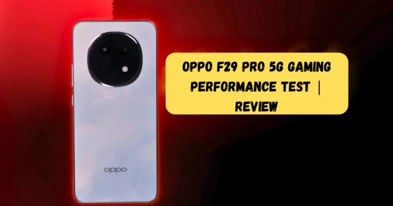 Oppo F29 Pro 5G BGMI Gaming Test Review Killer FPS, Low Heat & Epic Battery