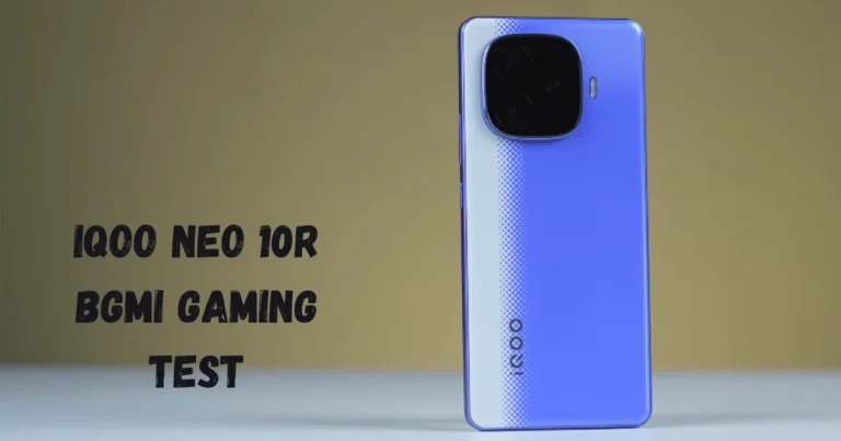 iQOO Neo 10R BGMI Gaming Test Is it the best gaming phone ₹30,000