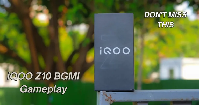 iQOO Z10 BGMI Gaming Test Killer FPS, Low Heat & Epic Battery